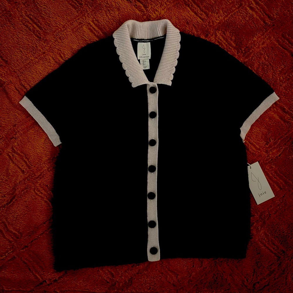 Elegant and simple Joie Cashmere cardigan 🌸🌼🌸 sz Large.